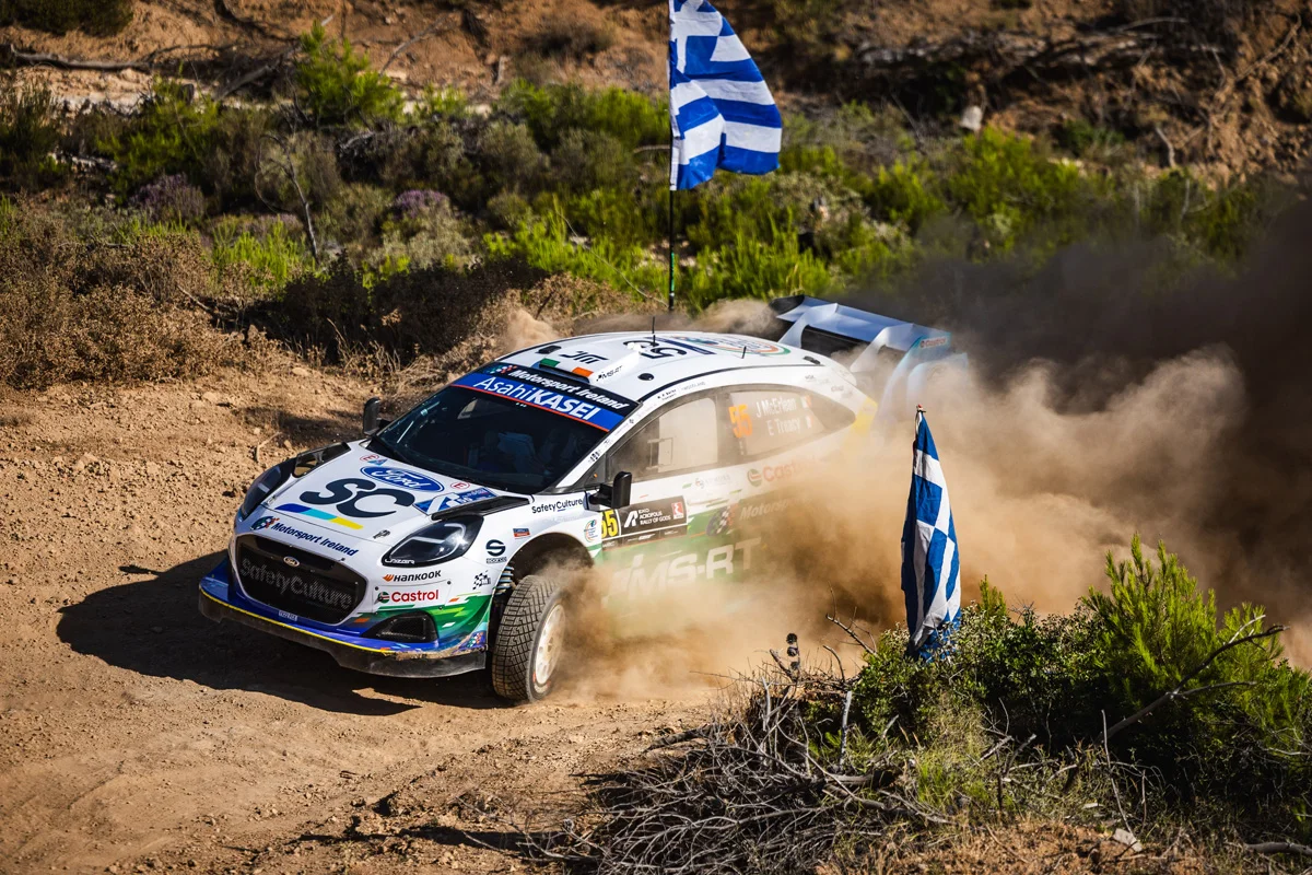 Pénalisés, Josh McErlean et Adrien Fourmaux perdent respectivement leur 4e et 6e place en Grèce