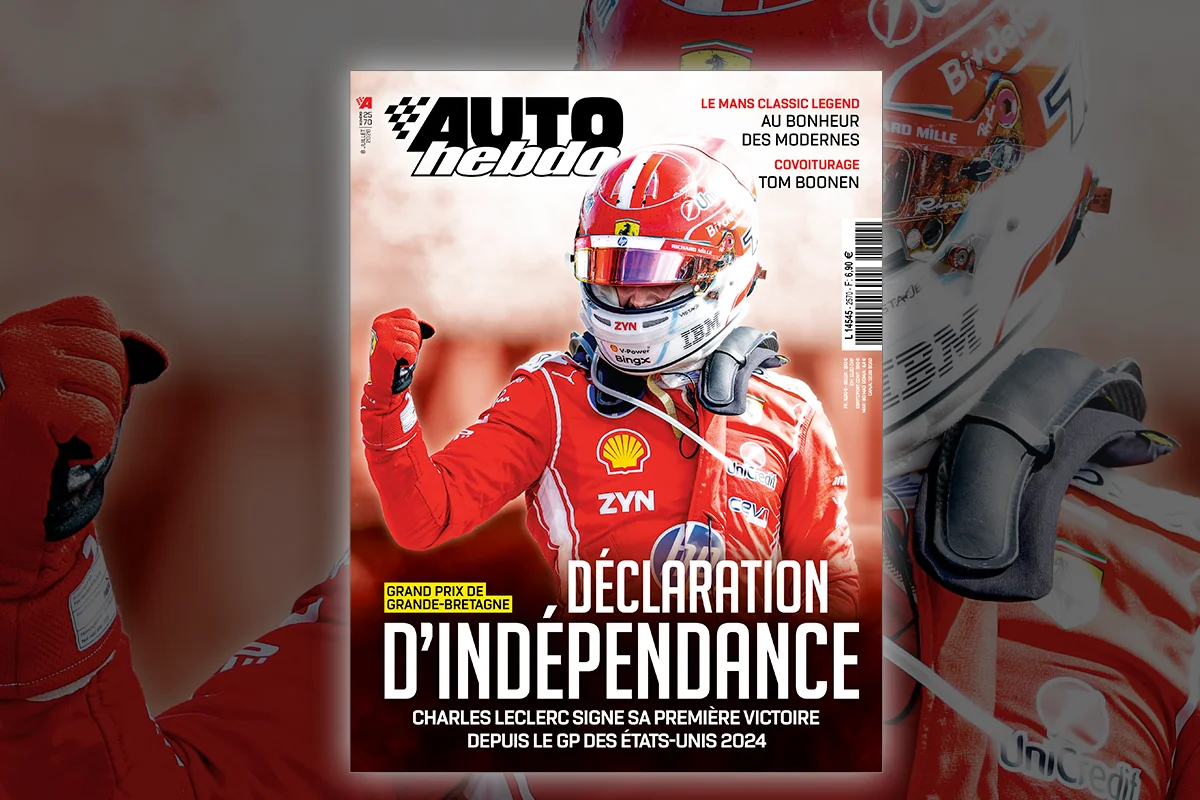 La première victoire de Charles Leclerc à Silverstone à la Une du N°2570 d’AUTOhebdo