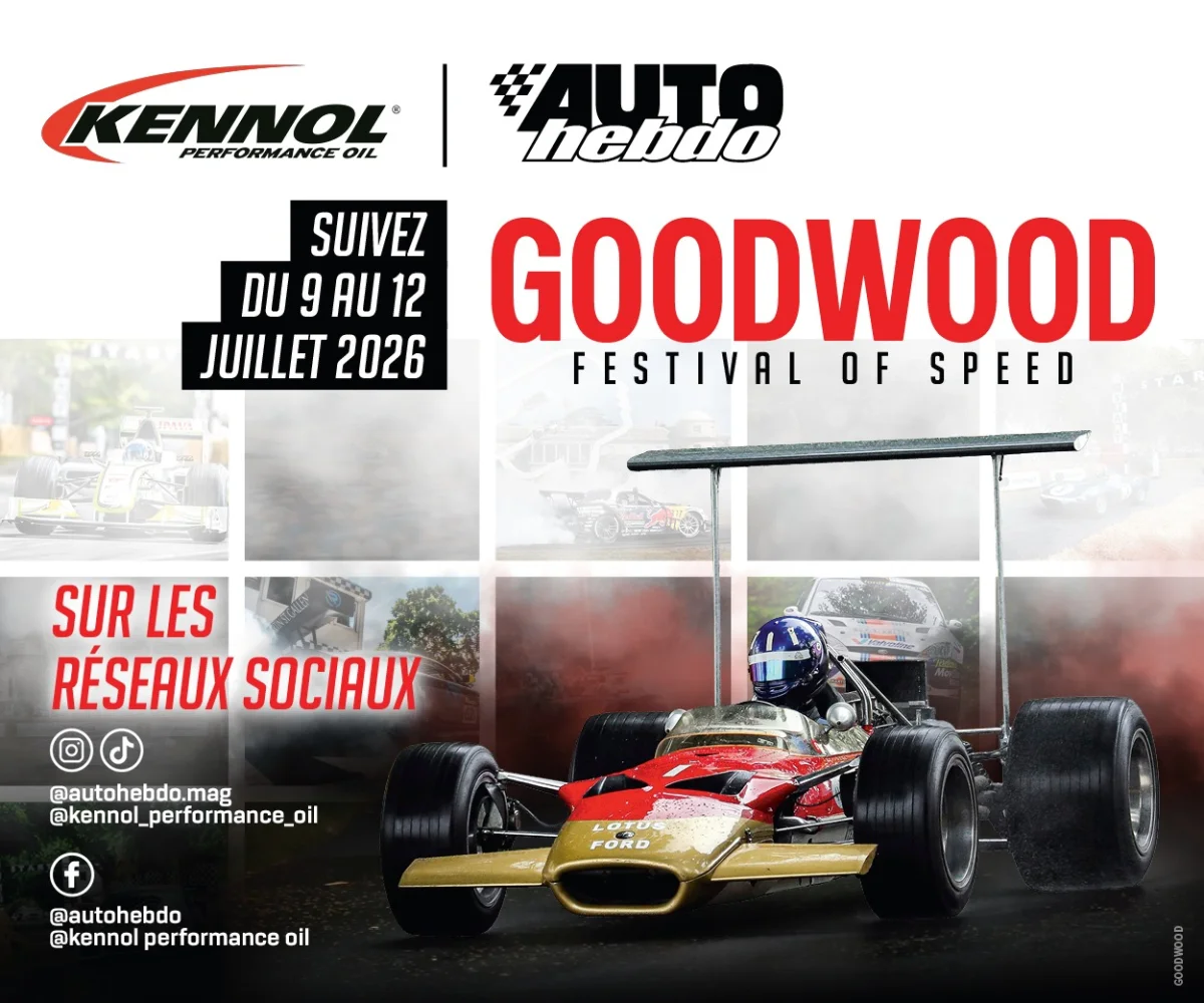Suivez le Goodwood Festival of Speed avec KENNOL et AUTOhebdo !