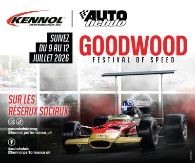 Suivez le Goodwood Festival of Speed avec KENNOL et AUTOhebdo !