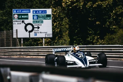 Une F1 sur le circuit des 24 Heures du Mans !