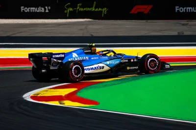 Carlos Sainz et Alex Albon à contre-courant sur un week-end compliqué à Spa-Francorchamps