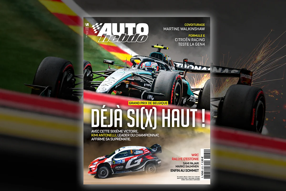 La sixième victoire de Kimi Antonelli à la Une du N°2572 d’AUTOhebdo