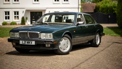 Cette Jaguar des années 90 est courante, mais risque de battre des records aux enchères grâce à sa célèbre ex-propriétaire