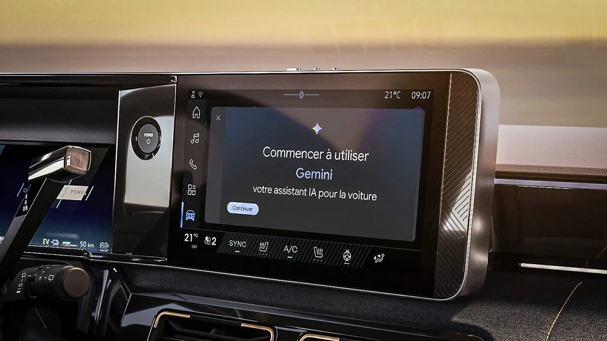 Renault déploie Google Gemini dans ses voitures sous Android, gratuitement et sans passage à l'atelier