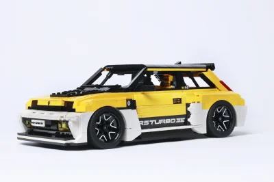 Vous voulez une Renault 5 Turbo 3E électrique en Lego ? A vous de jouer !