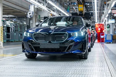 Voitures électriques : cette BMW i5 a quelque chose de spécial pour le groupe allemand