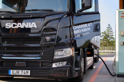 Recharge bidirectionnelle : Scania ouvre la voie au V2G à très haute puissance pour les camions électriques