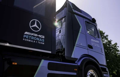 La F1, laboratoire grandeur nature du camion électrique de Mercedes