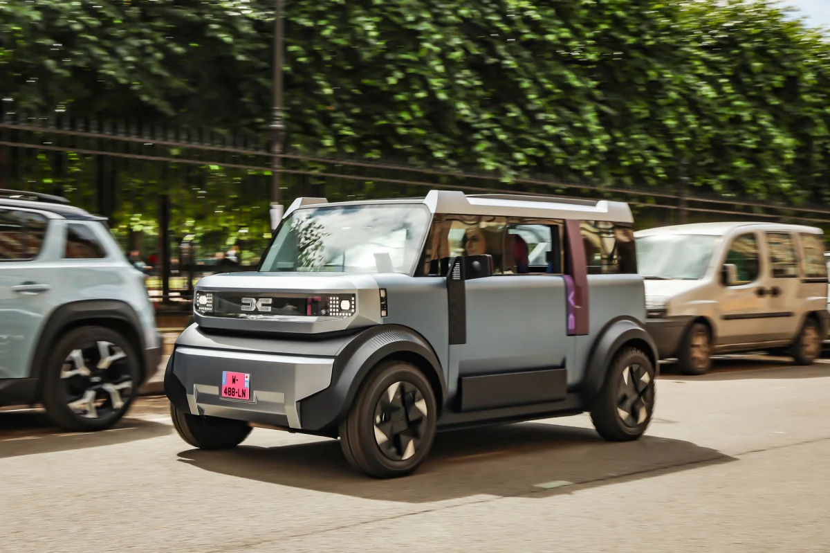 Dacia Hipster : on a roulé à bord du concept-car de la future citadine électrique !