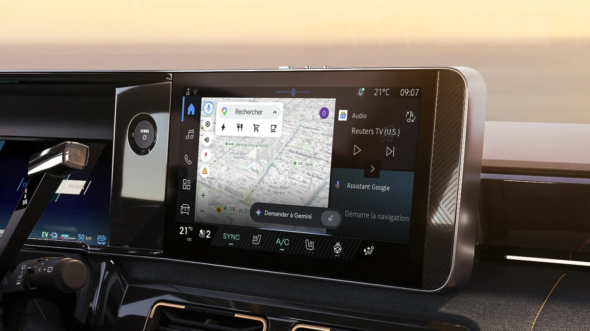 L’intelligence artificielle de Google arrive dans les Renault