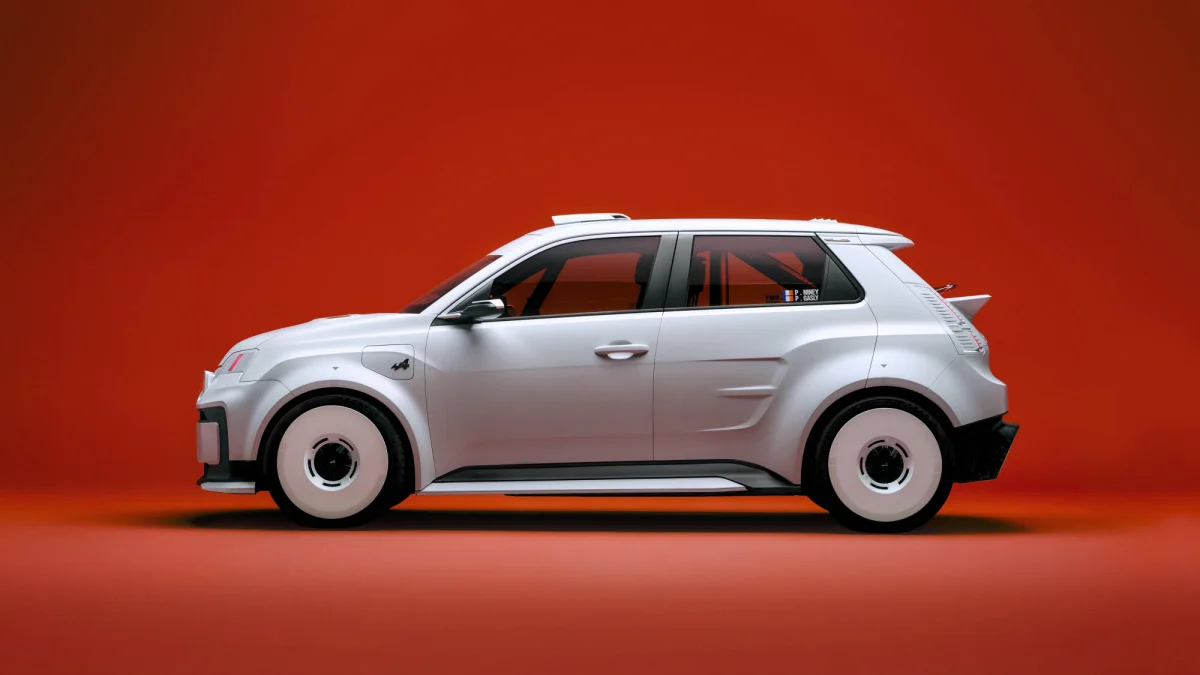 Alpine s’est associé à Lacoste pour imaginer cette surprenante A290 électrique