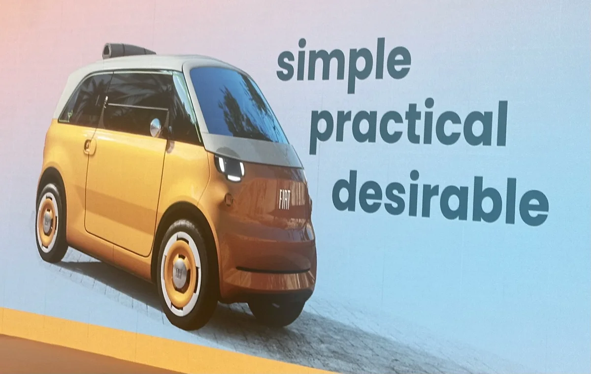 Fiat confirme le Multiplina : ce nouveau quadricycle électrique à quatre places est attendu pour 2028