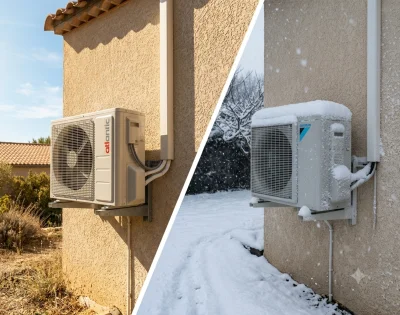 Canicule ou froid glacial : qu’est-ce qui fait le plus consommer un climatiseur réversible ?