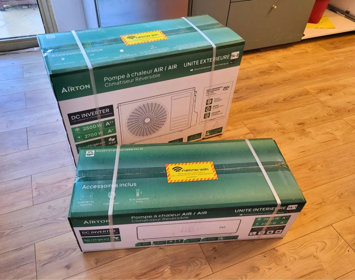 Installer soi-même un climatiseur fixe n’est pas interdit : nous l’avons fait et ça marche parfaitement