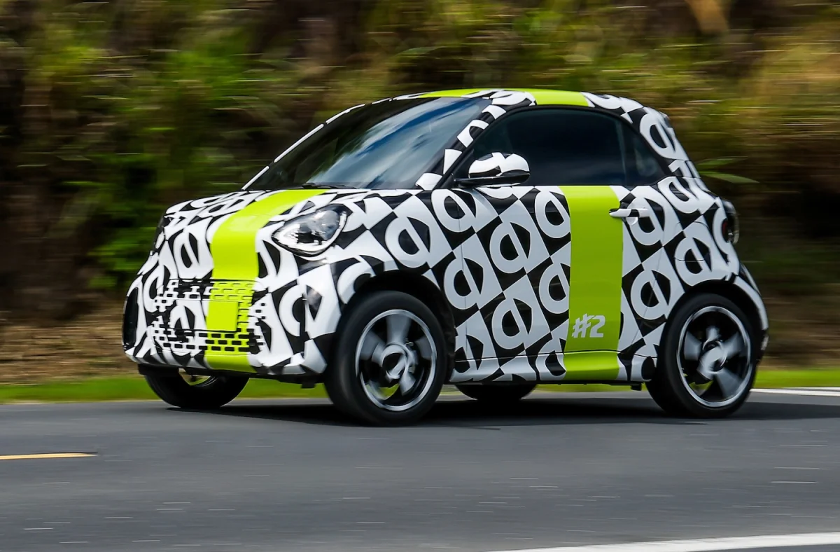 Smart #2 : les premières photos de la remplaçante de la Fortwo