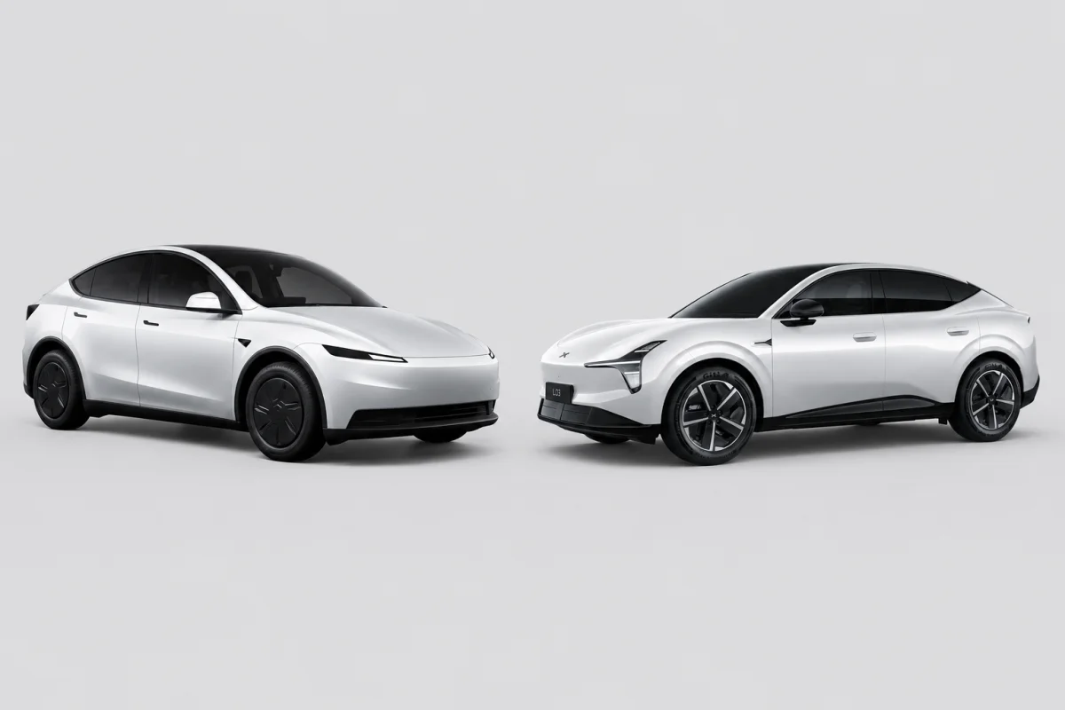 Xpeng L03 ou Tesla Model Y : le premier duel entre le challenger chinois et la référence des SUV électriques