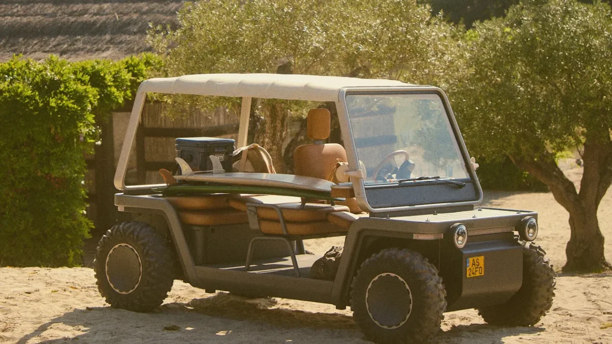 Ce buggy électrique craquant porte la signature du designer de l’Audi R8 et de l’Apple Watch