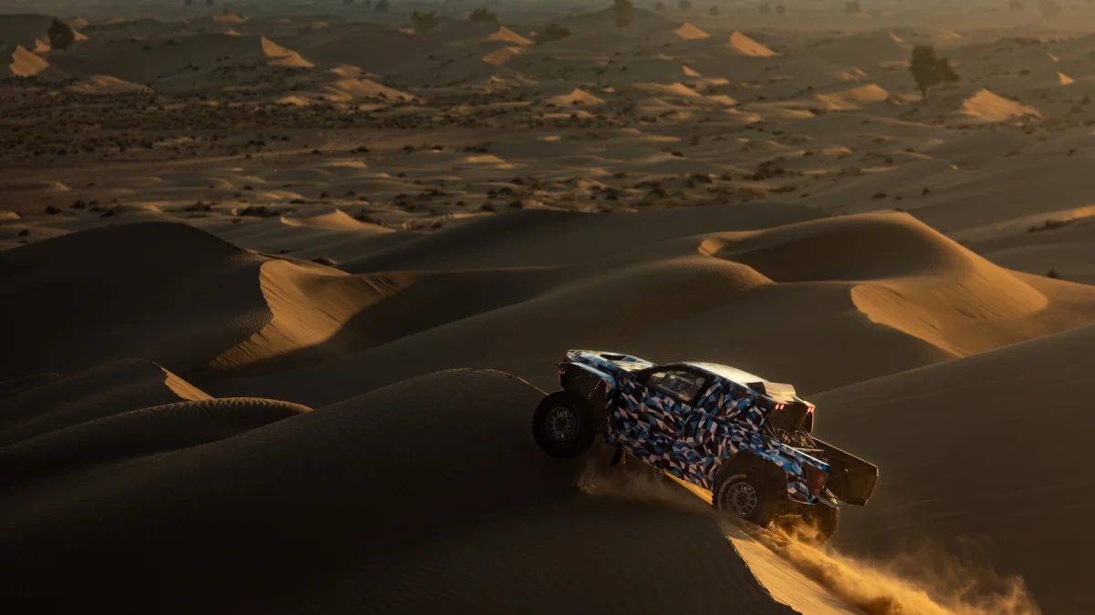 Toyota testera un Hilux à pile à combustible au Dakar 2027