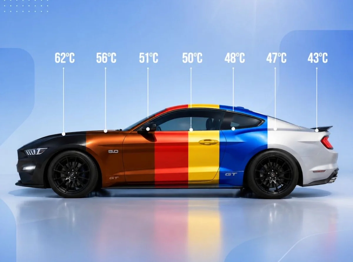 Canicule : la couleur de votre voiture influence-t-elle vraiment la température à bord ?