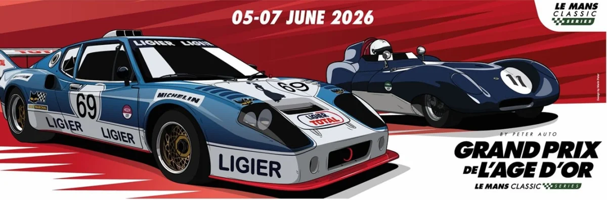 Grand Prix de l’Âge d’Or : le live ce week-end sur le circuit de Dijon-Prenois