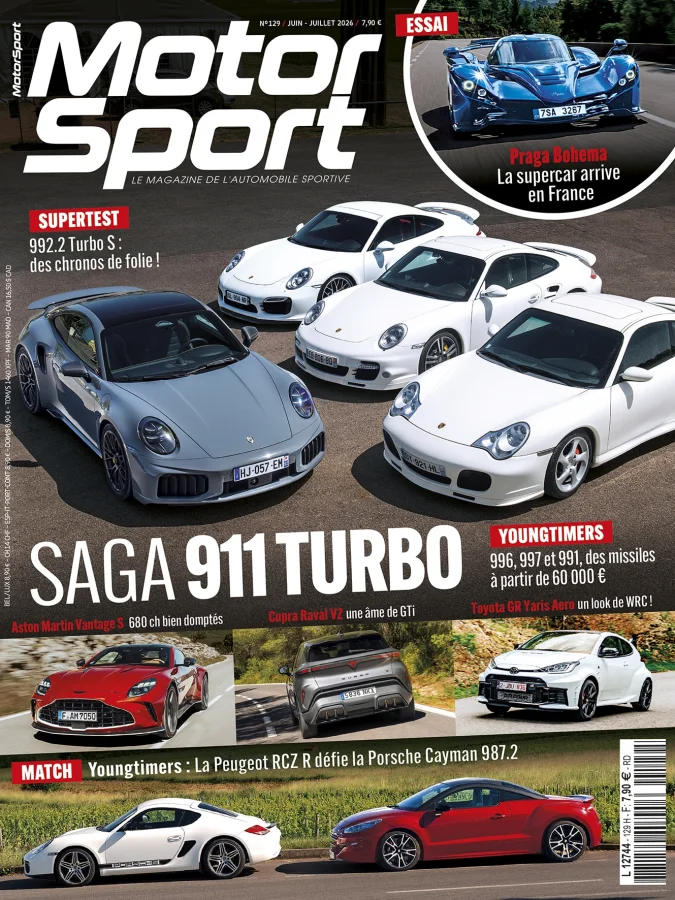 Motorsport 129 juin/juillet arrive en kiosque !