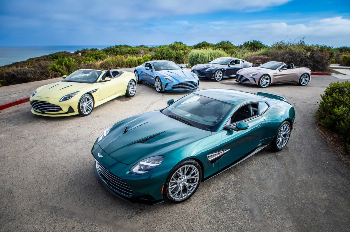 Aston Martin ressuscite cinq teintes historiques pour une collection Heritage Edition exclusive