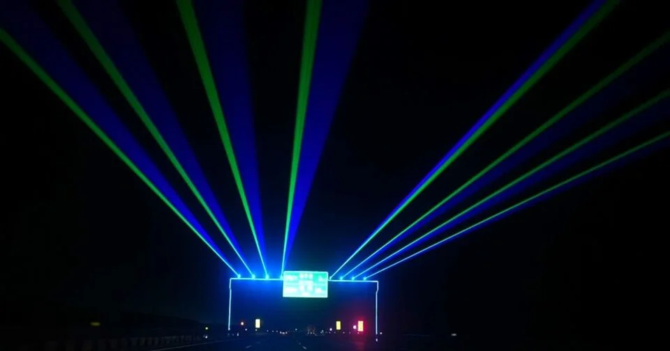 Flashs intempestifs et lasers anti-somnolence : voyage sur les autoroutes surréalistes de l’empire du Milieu.