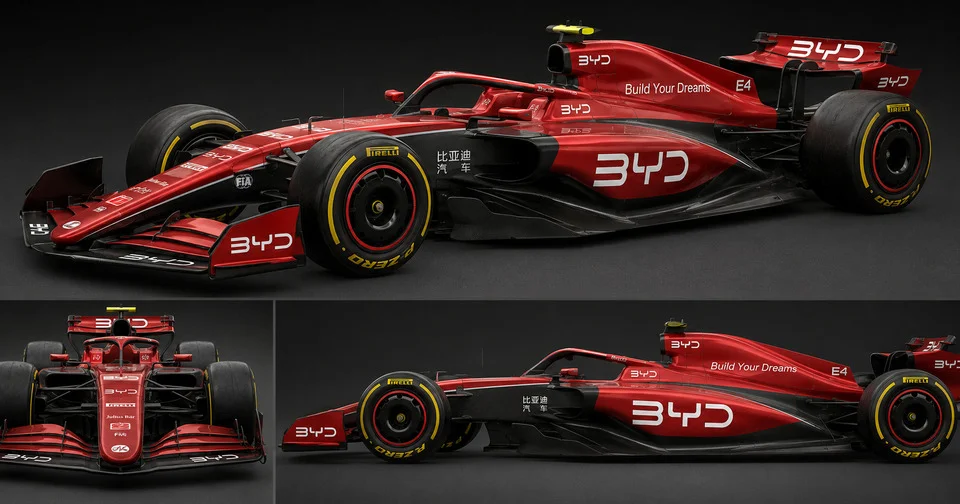 Au Festival de Cannes, BYD prépare l’arrivée en F1 avec un nom bien connu !