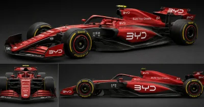 Au Festival de Cannes, BYD prépare l’arrivée en F1 avec un nom bien connu !