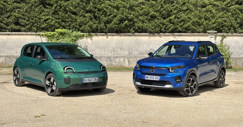 Renault Twingo VS Citroën e-C3 : le duel des citadines françaises électriques à moins de 20 000 €.