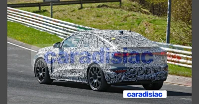 Pour la fin de l’année, Audi prévoit une nouvelle version survoltée du SUV Audi Q6 Sportback e-tron, l’Audi RSQ6 Sportback e-tron.