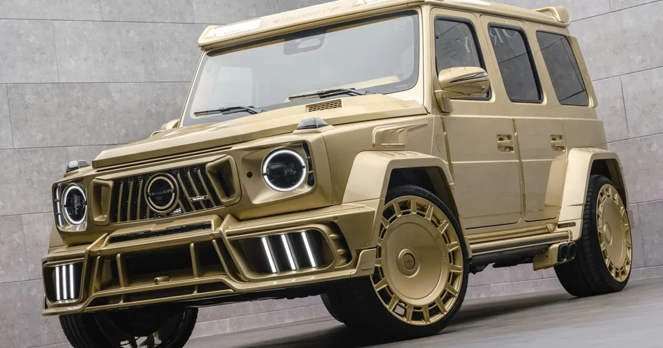 Peut-être avez-vous besoin d'un Mercedes Classe G doré de plus de 700 chevaux ?