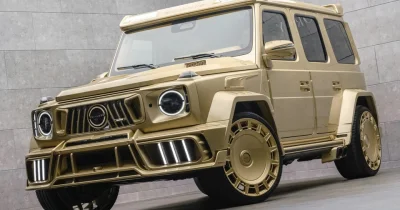 Peut-être avez-vous besoin d'un Mercedes Classe G doré de plus de 700 chevaux ?