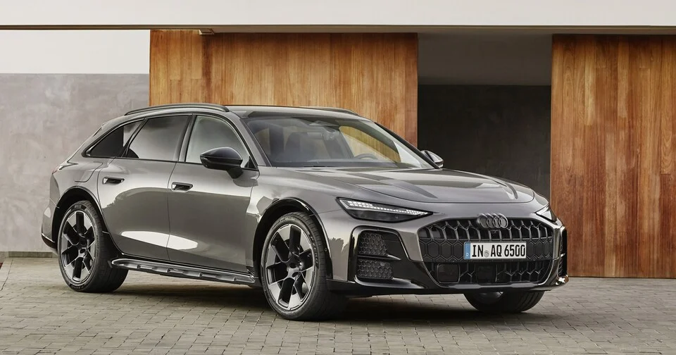 La nouvelle Audi A6 allroad semble hésiter entre le SUV et la RS6