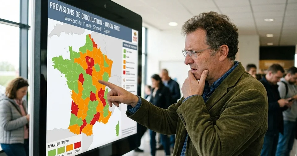 Voici pourquoi, malgré ses couleurs inadaptées aux daltoniens, Bison Futé n’a pas de problème avec eux