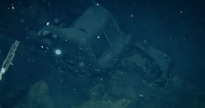 Une Ford de collection découverte aux côtés d'un bateau coulé pendant la 2nd guerre mondiale