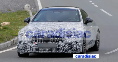 Dans les coupés et cabriolet CLE de chez Mercedes-AMG on trouvera un V8 bitubo qui devrait développer dans 585 ch !