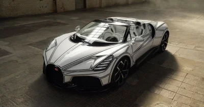 La Bugatti Mistral Blanc Eternel est unique, mais pas Solitaire