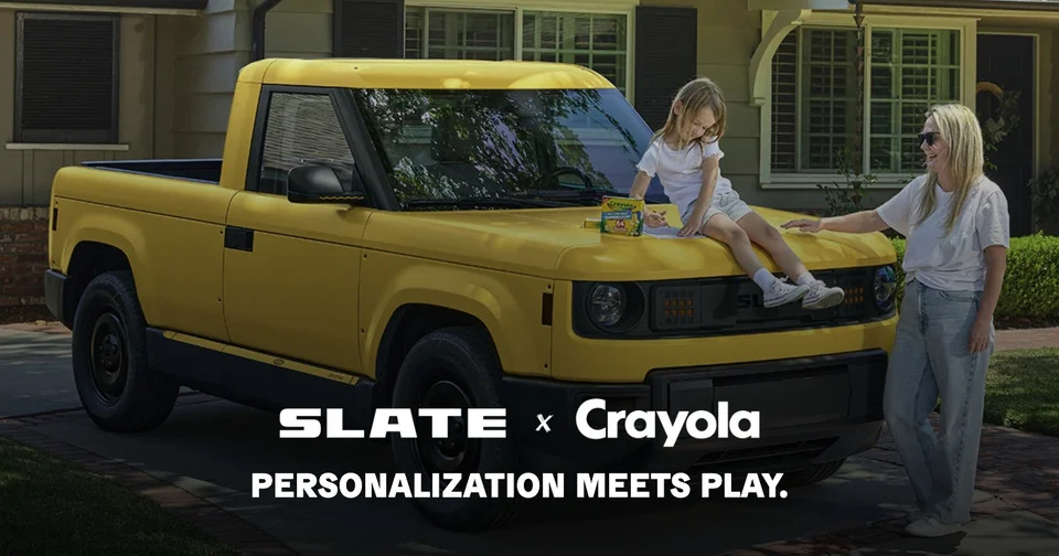 Cette voiture peut désormais prendre les couleurs des célèbres crayons Crayola