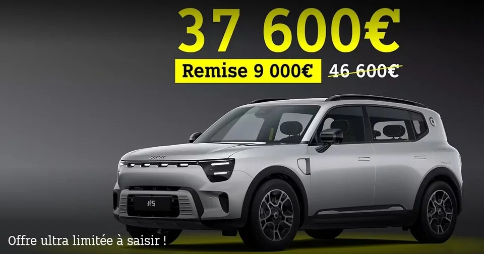 Smart brade ses SUV électriques : jusqu’à 9 000 € de remise immédiate, c’est le moment d'en profiter !