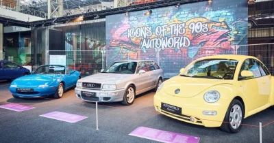 Ne manquez pas la délicieuse exposition des meilleures voitures des années 90 à l’Autoworld de Bruxelles