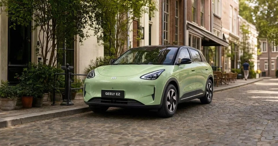 10 000 euros et 100 km d’autonomie en moins que ses concurrentes : la nouvelle Geely E2 peut-elle séduire ?