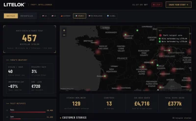 Vol de vélos : cette carte gratuite montre les zones où il vaut mieux éviter d’attacher son vélo ou sa moto