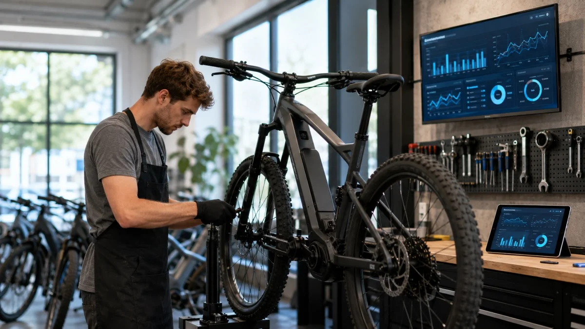 Vélocistes : l’atelier et les stocks enfin pilotés par la data