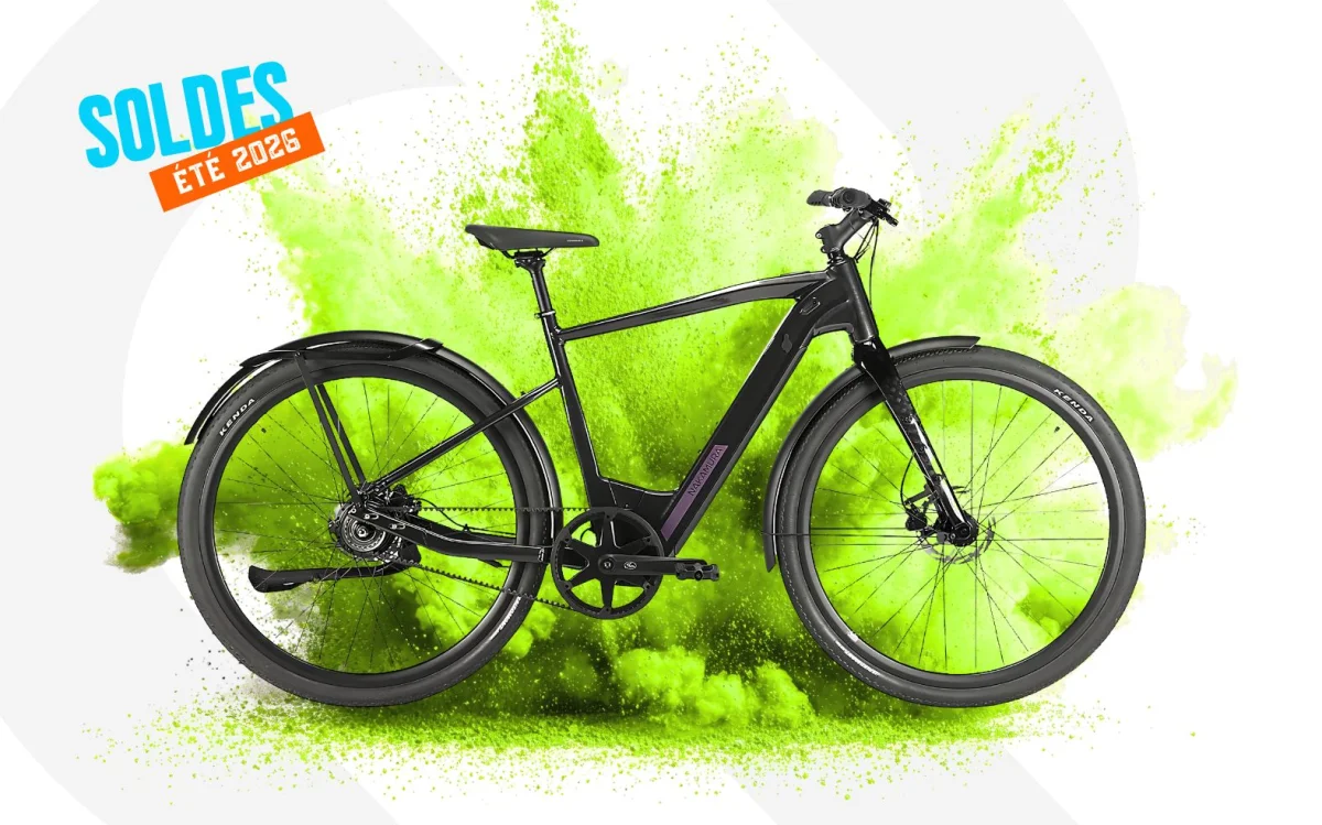 Soldes d’été 2026 : à peine 1 599 € pour ce vélo électrique Nakamura à courroie et fourche carbone
