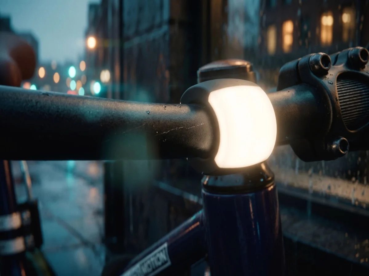 Loop Light : l’éclairage vélo qui se fixe sans support ni outil