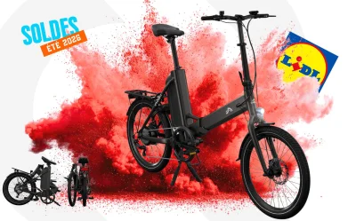 Soldes Lidl : ce vélo électrique pliant tombe à seulement 659 €
