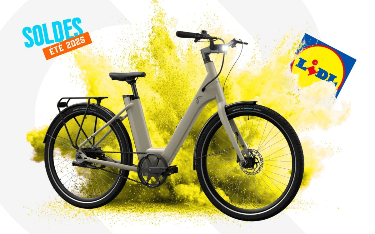 Soldes Lidl : le vélo électrique à courroie Crivit passe presque sous les 1 000 €