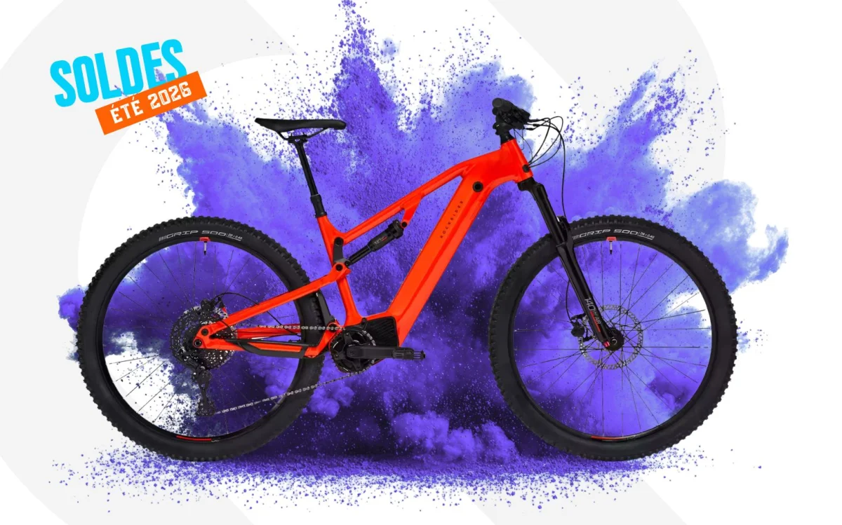 Soldes Decathlon : ce VTT électrique tout suspendu passe sous les 2 400 €